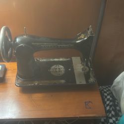 antique sewing machine