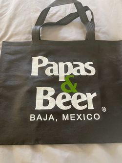Papas & Beer Baja Mexico Tote Bag