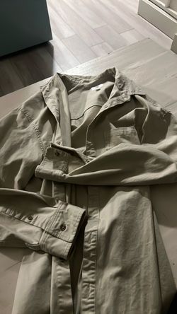 Khaki button up