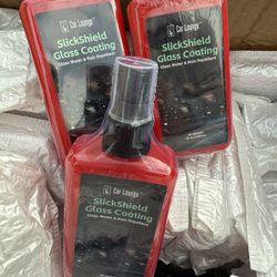  Car Lounge SlickShield Glass Coating, a water and rain repellent for Cars & Trucks Glass. Auto Parts