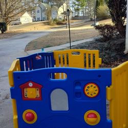 Baby Playpen Kids Activity Centre Safety Play Yard Home Indoor Outdoor New Pen (Multicolour