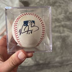 Wes Helms Signed Baseball