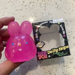 New Needoh Pink jelly hop bunny