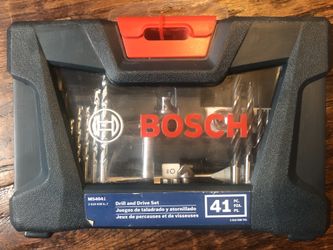 BOSCH #MS4041 DRILL AND DRIVE SET 41 PC. w/ HARD CASE