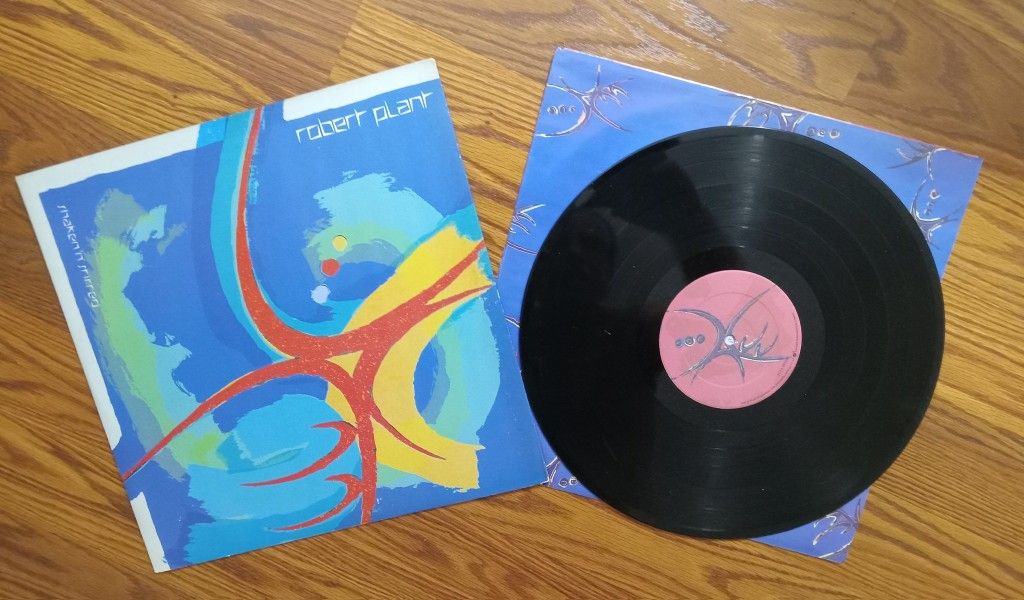 ROBERT PLANT (1985) :" SHAKIN 'N' STIRRED " VINYL  REC0RD 