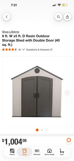 8x5 shed brand life