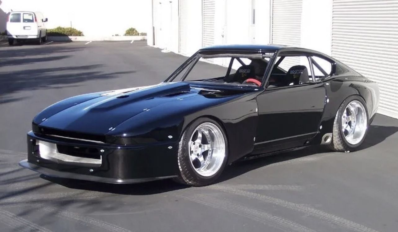Ztrix 280Z 260z 240z S30 Race Show 5pc Carbon Fiber Wide Body Kit Splitter