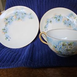 Noritake Cup with Saucer & Dessert Plate