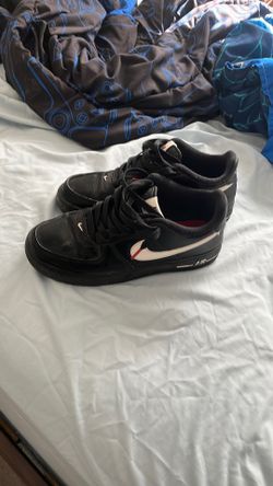 Air Force one black and white