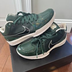 Nike Kobe 4 IV Protro Undefeated Milwaukee Bucks Giannis Men’s Sz 10.5