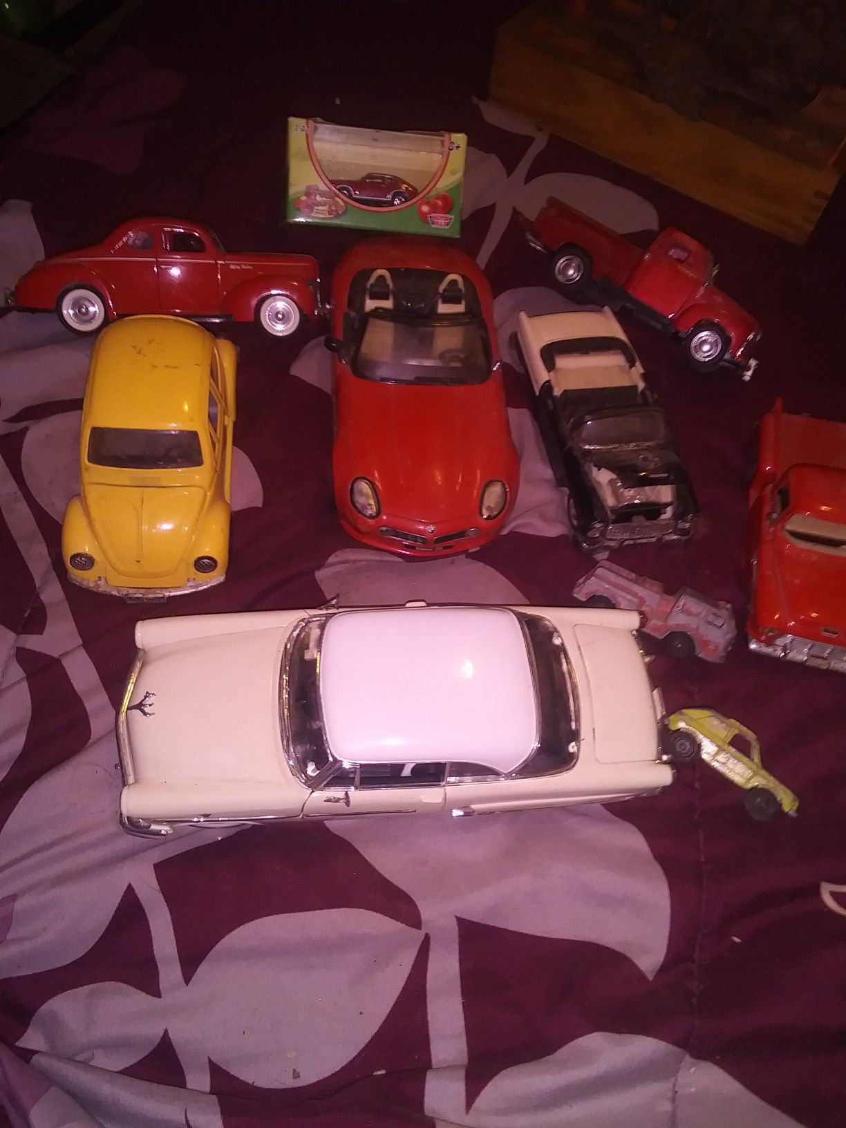 Old model cars for spacing