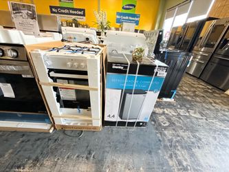 Estufa de 20” refrigerador compacto a Pagos
