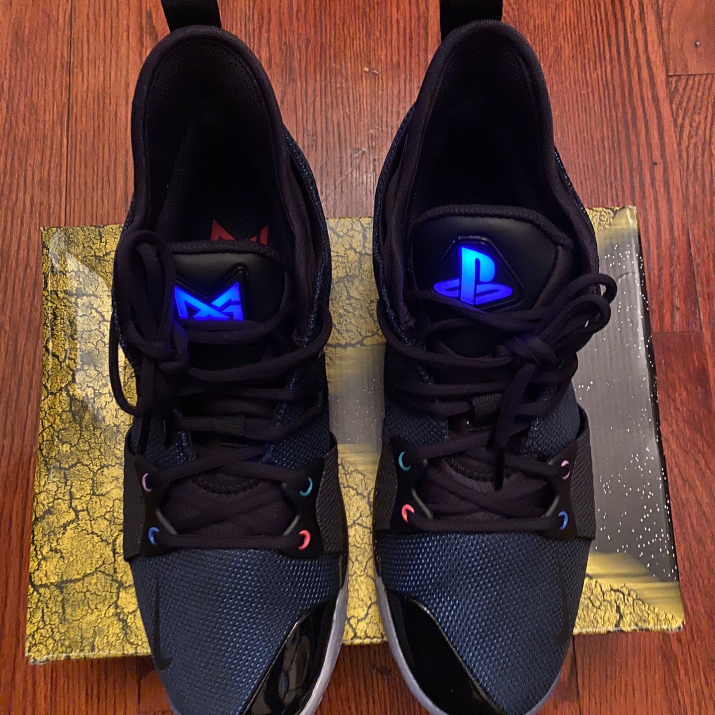 PG 2 Playstation EP Size 10 Black/Racer Blue