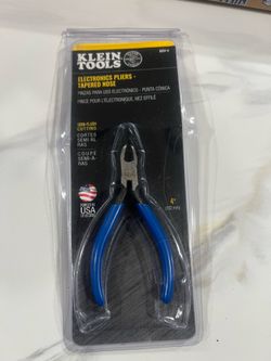 Klein Tools 4 in. Electronics Midget Standard Diagonal Cutting Pliers
