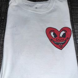 Keith Haring T Shirt Heart