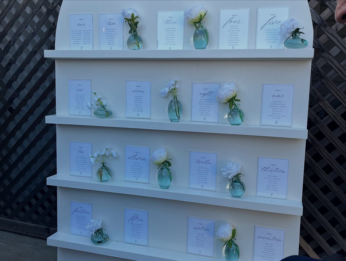 Wedding Seating Chart