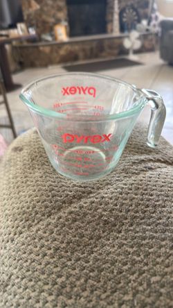 Pyrex 1 cup clear $12