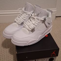 Mens Jordan 4 Retro "Pure Money"