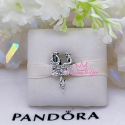 Adorable Charm 925 silver for Pandora moments bracelet.