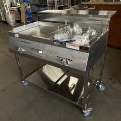 Griddle w/ Fryer