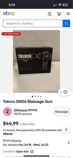 Toloco massage gun EM 26