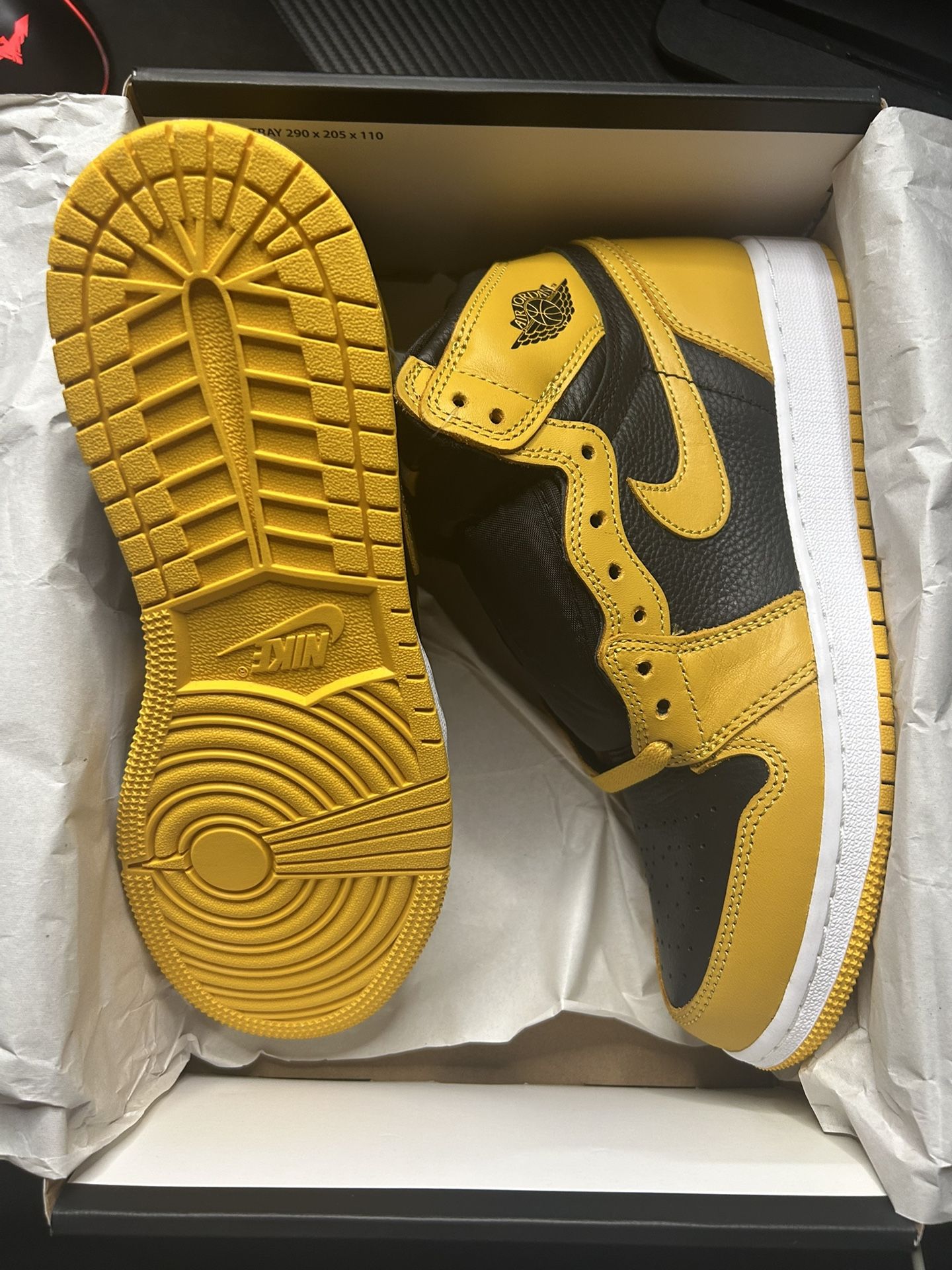 Jordan 1 High Pollen Size 6y New
