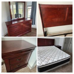Cherry Wood bedroom Set $299 Oni