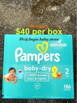 Pampers baby dry size 2