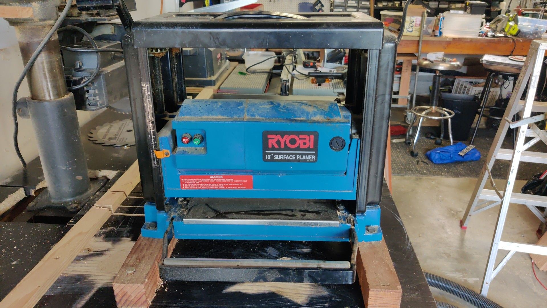 Ryobi 10 inch surface planer (lunchbox) PENDING