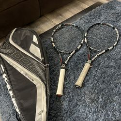 Babolat Tennis Racquet And Team Case