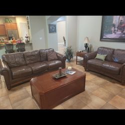 Leather Couches $150