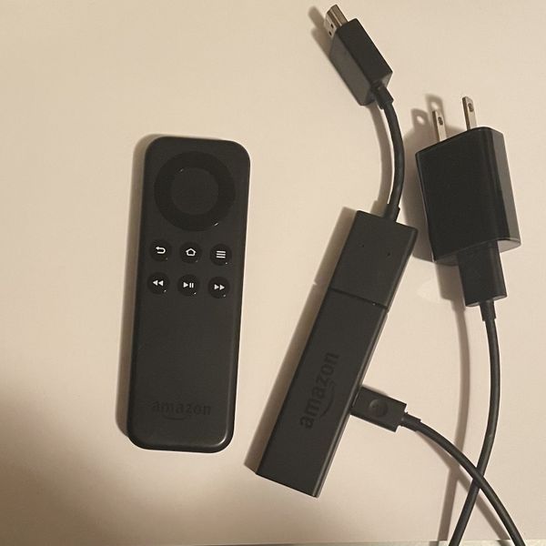 Amazon Fire Stick With Remote And Wall Plug In Cable for Sale in Chino