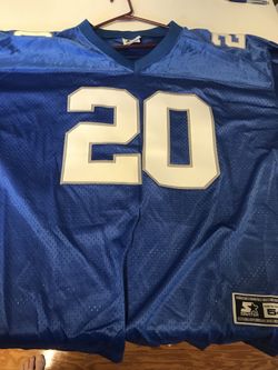 Barry Sanders vintage lion shirt.2xlarge