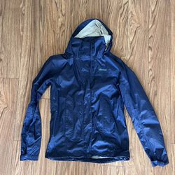 Marmot Rain Jacket, Small, Navy 