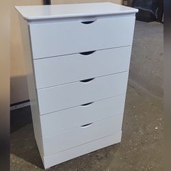 Five drawers dresser with rails / 5 drawers dresser with rails