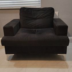 Cadena 38.6" W Tufted Velvet Armchair