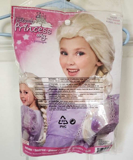 Kid Elsa Wig- Please Read Description.