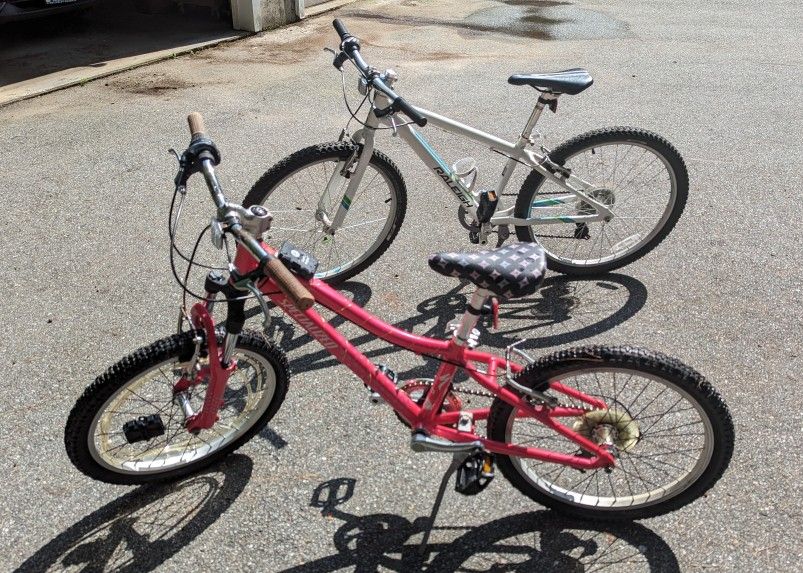 2 Girl's Bikes For Sale $50 Each