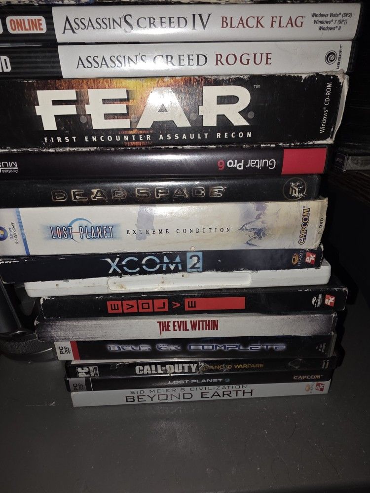 Pc Games.   Great Titles. Hundreds Of Hrs Of Fun