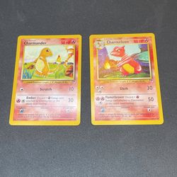 Charmander & Charmeleon - Legendary Collection - Good