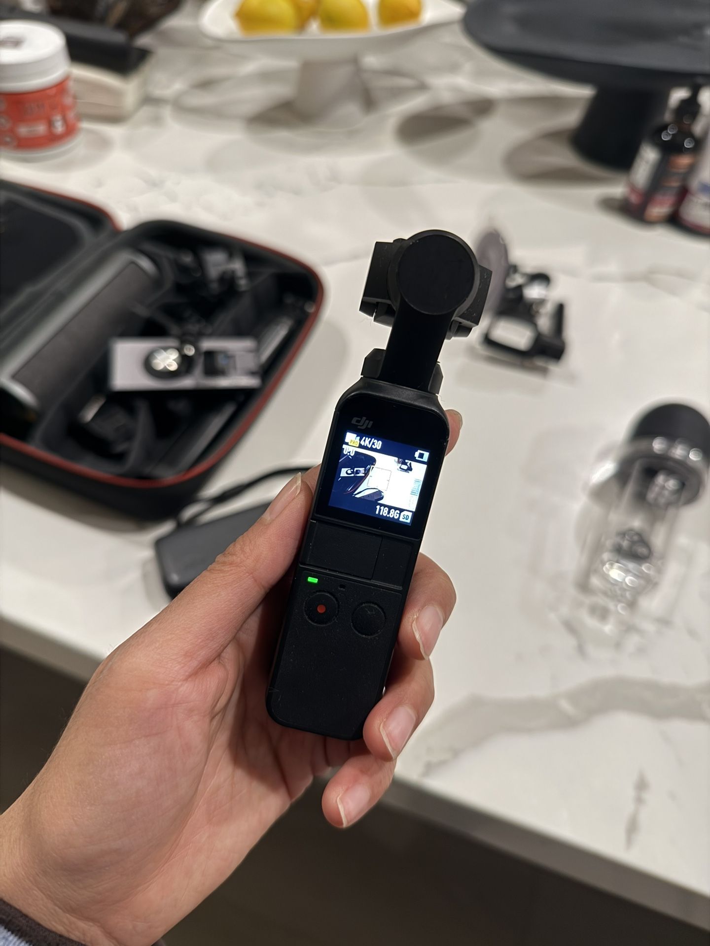 Full Set Of Dji Pocket Osmo Vlogging Camera