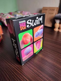 Teenie Nee Doh Swirl Stress Balls & Pizza Needoh