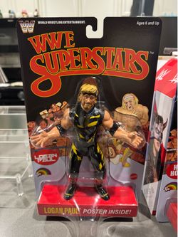 LJN WWE SUPERSTARS Logan Paul Black Card WWF WCW ECW AEW TNA ROH