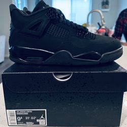 Jordan 4s Black Cats Sz 9.5