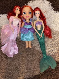 Princess Ariel Doll Pack