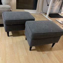 FREE Ottoman x2 – Moving Sale (First Come, First Served)