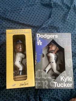 Kyle tucker and Reggie smith dodgers Bobbleheads 2026 cash or trade