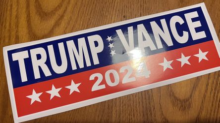 Trump Vance,2024 Bumper Sticker