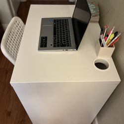 IKEA desk and chair 