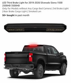 Chevy Silverado 3rd break light smoked